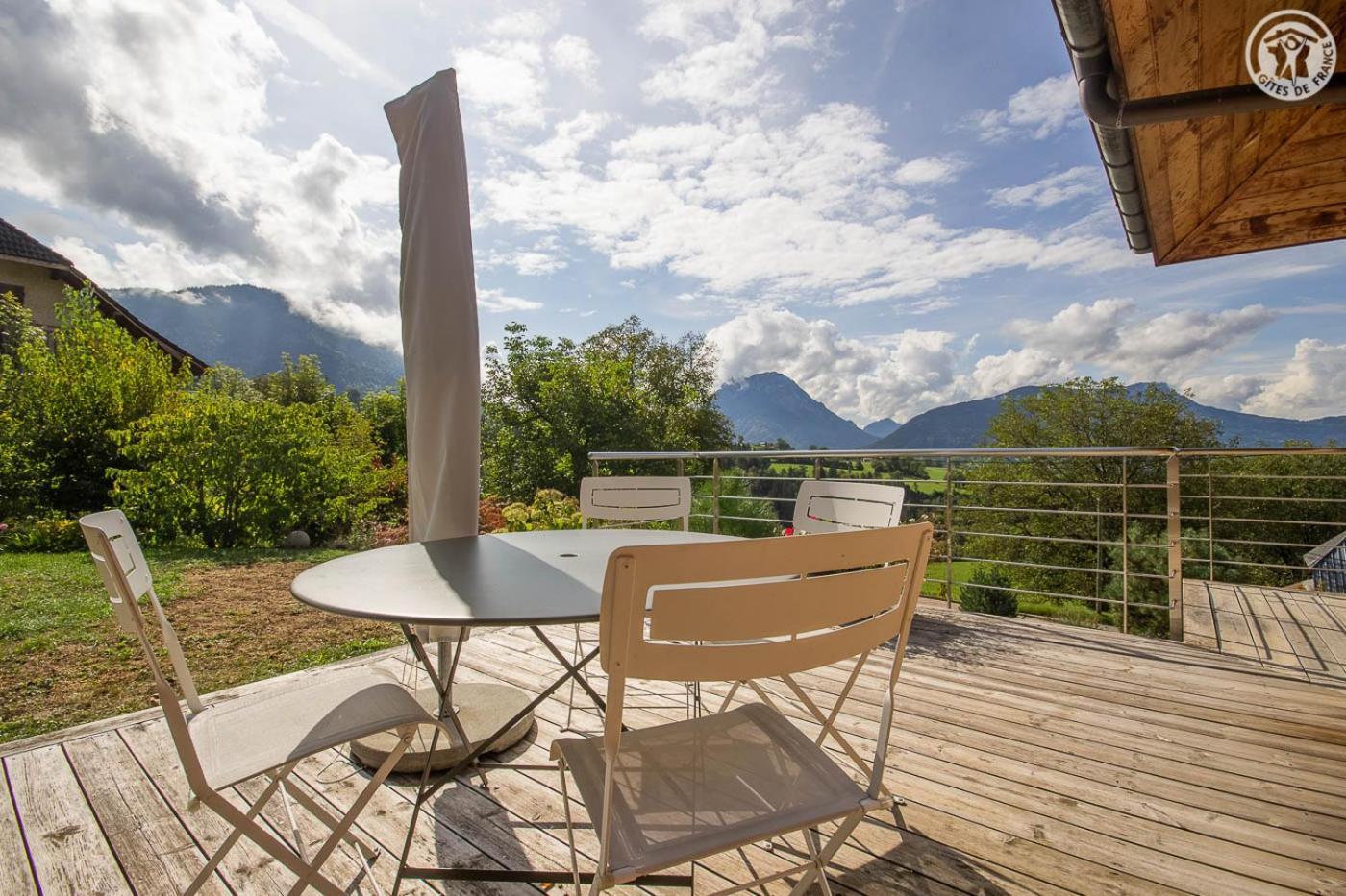 Les Perrelles Bed & Breakfast Bellecombe-en-Beauges ภายนอก รูปภาพ