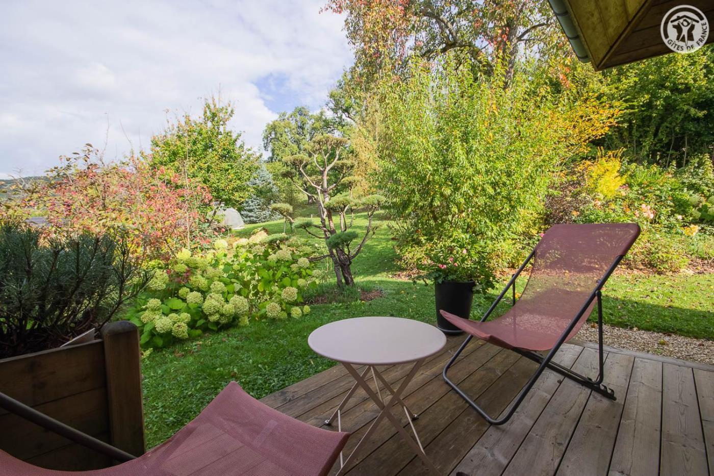 Les Perrelles Bed & Breakfast Bellecombe-en-Beauges ภายนอก รูปภาพ