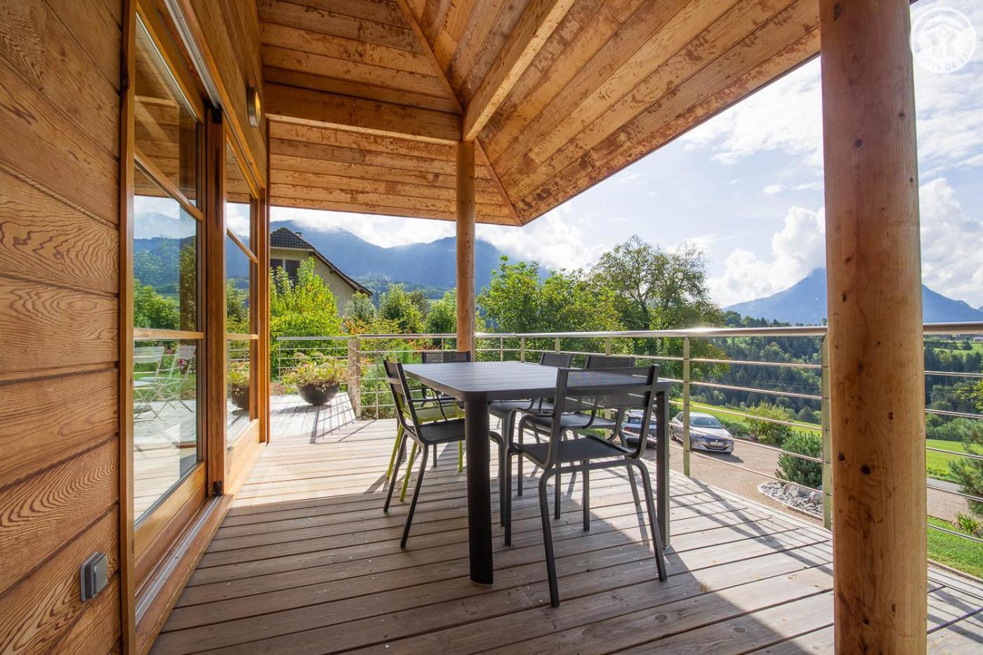 Les Perrelles Bed & Breakfast Bellecombe-en-Beauges ภายนอก รูปภาพ