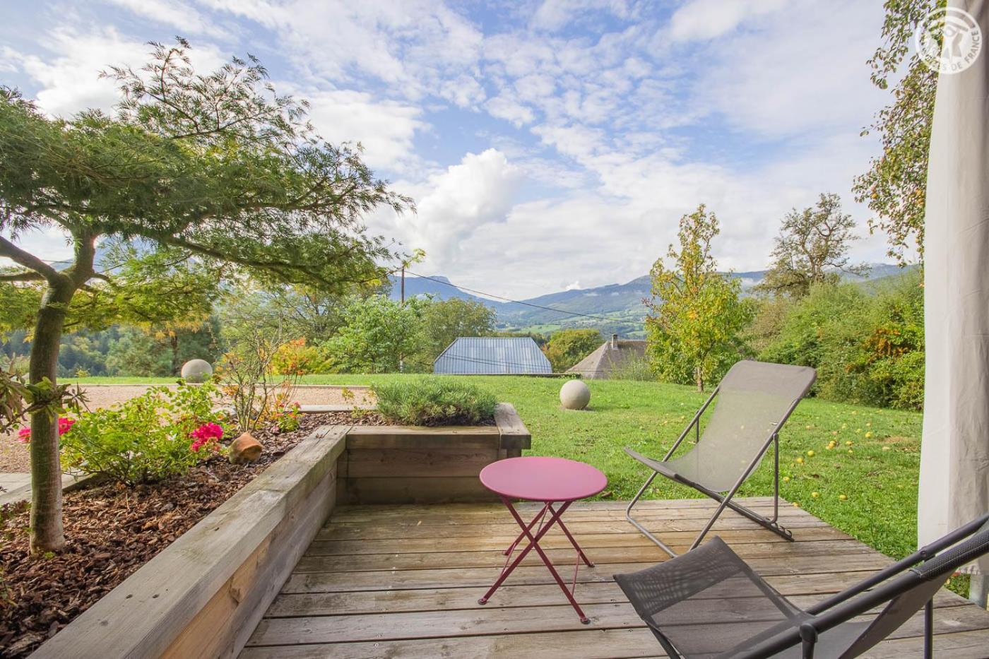 Les Perrelles Bed & Breakfast Bellecombe-en-Beauges ภายนอก รูปภาพ